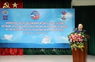 Vietnam, Russia cooperate in marine, continental shelf research